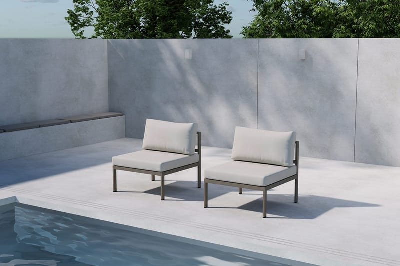 Mittmodul Copacabana 70 cm Utomhus, Brun