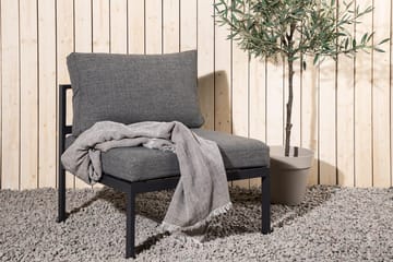 Mittmodul Copacabana 70 cm Utomhus - Svart - Utemöbler - Loungemöbler - Modulsoffa utomhus