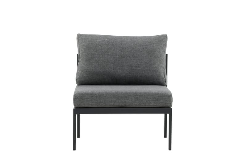 Mittmodul Copacabana 70 cm Utomhus - Svart - Utemöbler - Loungemöbler - Modulsoffa utomhus - Mittmodul utesoffa