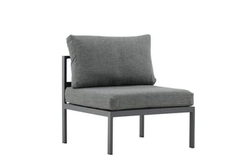 Mittmodul Copacabana 70 cm Utomhus - Svart - Utemöbler - Loungemöbler - Modulsoffa utomhus