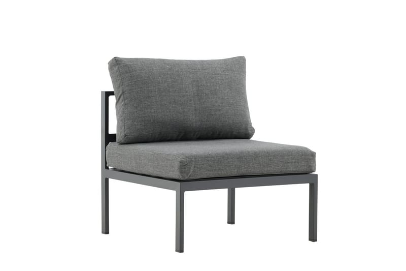 Mittmodul Copacabana 70 cm Utomhus - Svart - Utemöbler - Loungemöbler - Modulsoffa utomhus