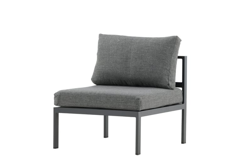 Mittmodul Copacabana 70 cm Utomhus - Svart - Utemöbler - Loungemöbler - Modulsoffa utomhus
