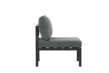Mittmodul Copacabana 70 cm Utomhus - Svart - Utemöbler - Loungemöbler - Modulsoffa utomhus