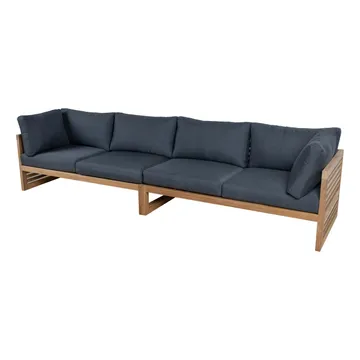 Modulsoffa Serenity 2-sits Vänster armstöd - brun - Utemöbler - Loungemöbler - Modulsoffa utomhus