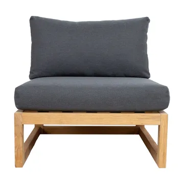 Modulsoffa Serenity mittdel - Brun - Utemöbler - Loungemöbler - Modulsoffa utomhus - Mittmodul utesoffa