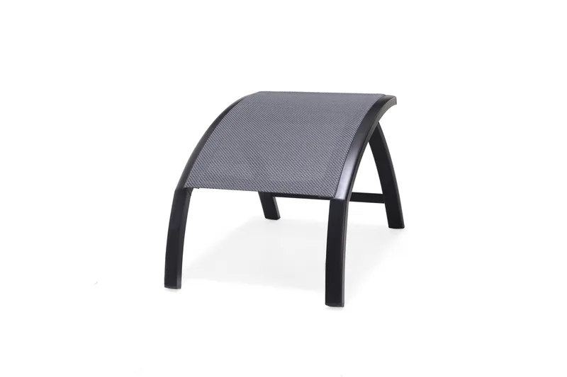 Panama Fotpall 62x48 cm Svart, Lifestyle Garden