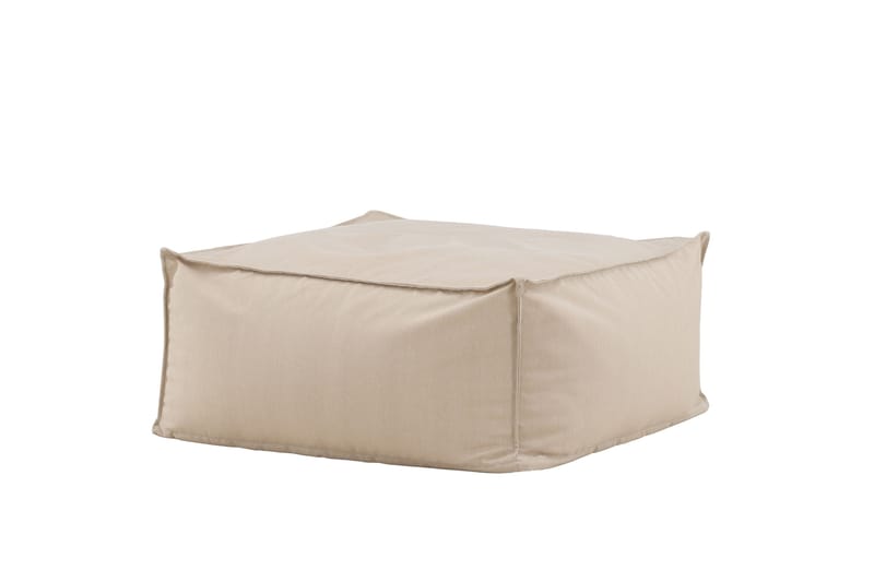 Rambo Fotpall Utomhus - Beige - Utemöbler - Loungemöbler - Modulsoffa utomhus - Fotpall & pall utomhus