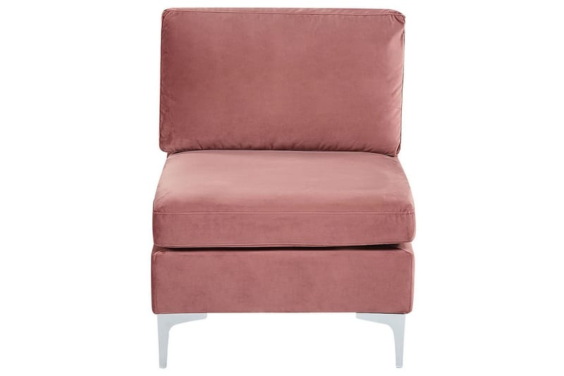 Sitssektion Evja Rosa - Rosa - Utemöbler - Loungemöbler - Modulsoffa utomhus - Mittmodul utesoffa