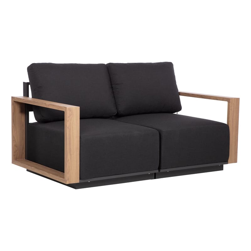 Soffmodul Fuller 68x89x70,5 cm - mörkgrå - Utemöbler - Loungemöbler - Modulsoffa utomhus - Mittmodul utesoffa