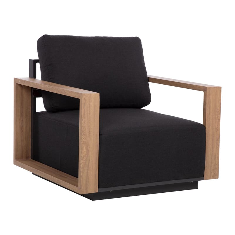 Soffmodul Fuller 68x89x70,5 cm - mörkgrå - Utemöbler - Loungemöbler - Modulsoffa utomhus - Mittmodul utesoffa