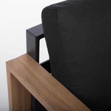 Soffmodul Fuller 68x89x70,5 cm - Mörkgrå - Utemöbler - Loungemöbler - Modulsoffa utomhus - Mittmodul utesoffa