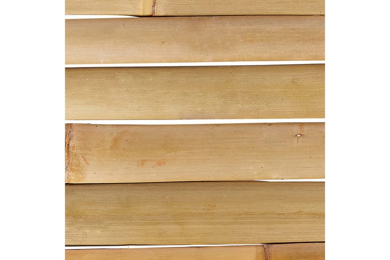 Trädgårdsfotpall Cerreto Vit/ljust trä - Vit/ljust trä - Utemöbler - Loungemöbler - Modulsoffa utomhus - Fotpall & pall utomhus