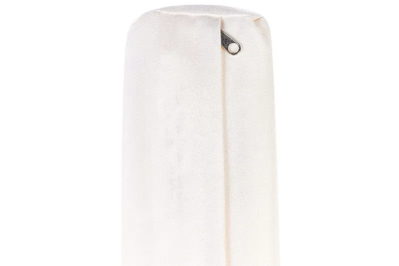 Trädgårdsfotpall Cerreto Vit/ljust trä - Vit/ljust trä - Utemöbler - Loungemöbler - Modulsoffa utomhus - Fotpall & pall utomhus