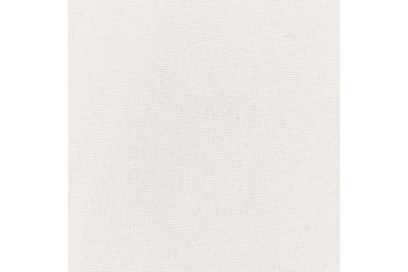 Trädgårdsfotpall Cerreto Vit/ljust trä - Vit/ljust trä - Utemöbler - Loungemöbler - Modulsoffa utomhus - Fotpall & pall utomhus