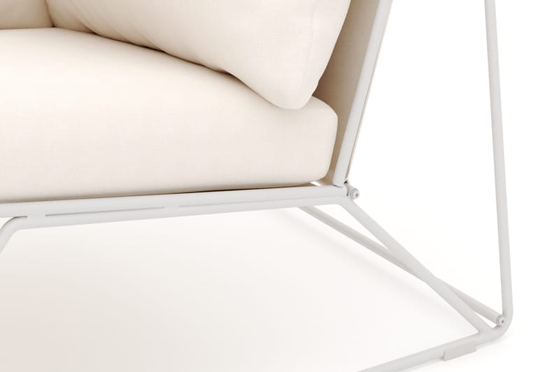 Usteryd hörnmodul utomhus - Beige/Beige - Utemöbler - Loungemöbler - Modulsoffa utomhus - Hörnmodul utesoffa