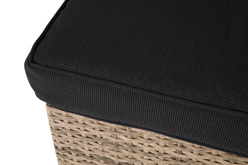 Wisconsin Divan/Utebord Konstrotting/Sand - Hillerstorp - Utemöbler - Loungemöbler - Modulsoffa utomhus