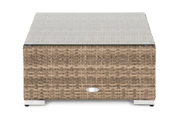 Wisconsin Divan/Utebord Konstrotting/Sand - Hillerstorp - Utemöbler - Loungemöbler - Modulsoffa utomhus