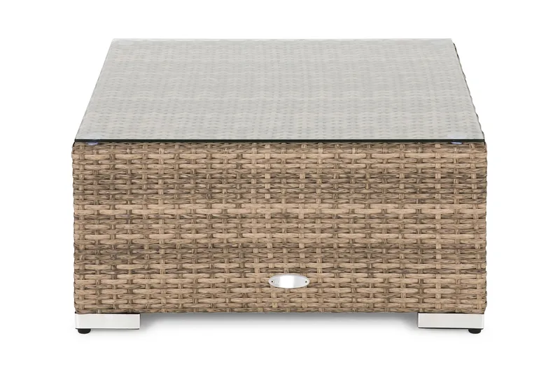 Wisconsin Divan/Utebord Konstrotting/Sand - Hillerstorp - Utemöbler - Loungemöbler - Modulsoffa utomhus