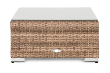 Wisconsin Divan/Utebord Konstrotting/Sand - Hillerstorp - Utemöbler - Loungemöbler - Modulsoffa utomhus