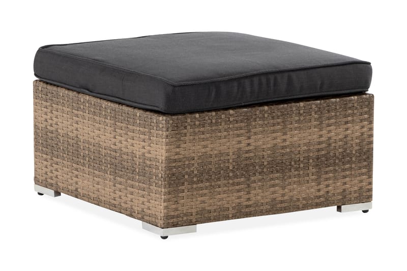 Wisconsin Premium Divanmodul utomhus i konstrotting - Beige - Utemöbler - Loungemöbler - Modulsoffa utomhus