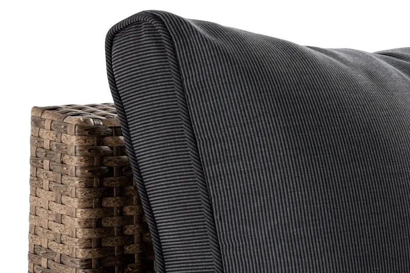 Wisconsin Premium Mittmodul utomhus i konstrotting - Sand Beige - Utemöbler - Loungemöbler - Modulsoffa utomhus