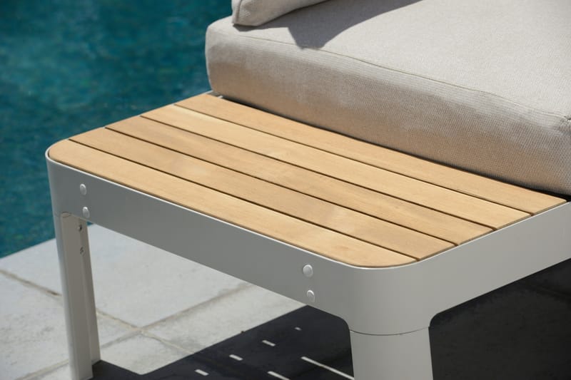 Modulset för utomhusbruk Portals 2x 2-sitssoffor - korallsand - Utemöbler - Loungemöbler - Soffgrupp utomhus