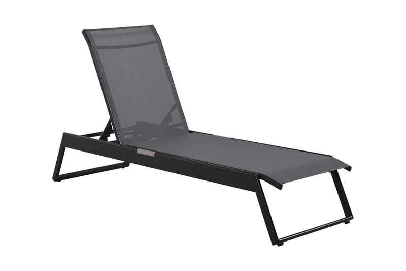 Monaco Solsäng - Svart - Utemöbler - Loungemöbler - Solbädd