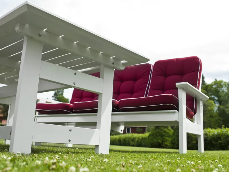 Soffa Hillerstorp Herrgård - Vit - Utemöbler - Loungemöbler - Loungesoffa