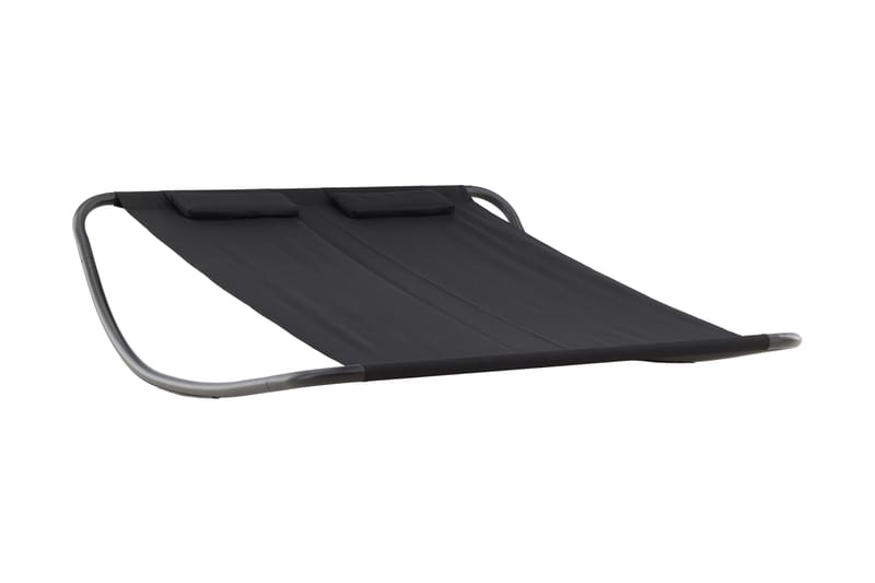 Gordo Solbädd - Svart - Utemöbler - Utestol & trädgårdsstol - Solsäng & Solvagnar