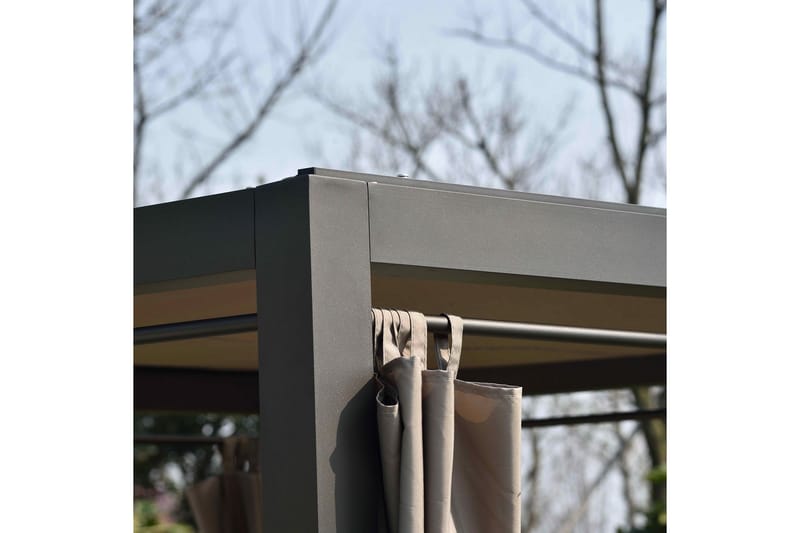 Morocco Solsäng - Mörkbrun/Beige - Utemöbler - Loungemöbler - Solbädd