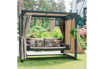 Svänglusthus Barcelona 236x180xh210 cm - Utemöbler - Loungemöbler - Solbädd