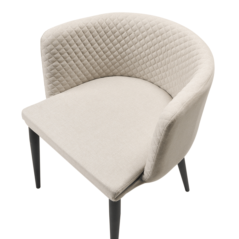 Stol utomhus Limasson - Beige/Svart - Utemöbler - Balkong - Balkongmöbler - Balkongstol