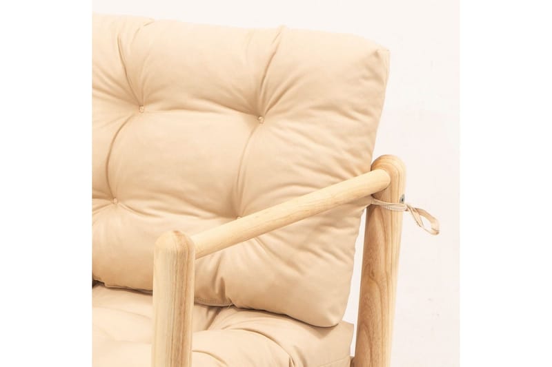 Trädgård 1-sitssoffa Hue Grädde - Grädde - Utemöbler - Loungemöbler - Loungesoffa