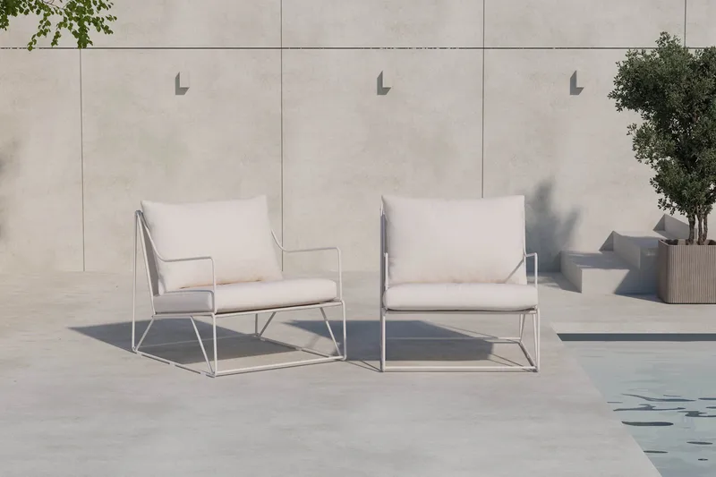 Usteryd 2 sits Loungesoffa - Utemöbler - Balkong - Balkongmöbler - Soffa balkong