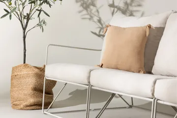 Usteryd 4 sits Loungesoffa - Beige - Utemöbler - Loungemöbler - Loungesoffa