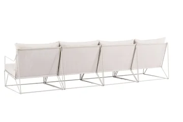 Usteryd 4 sits Loungesoffa - Beige - Utemöbler - Loungemöbler - Loungesoffa