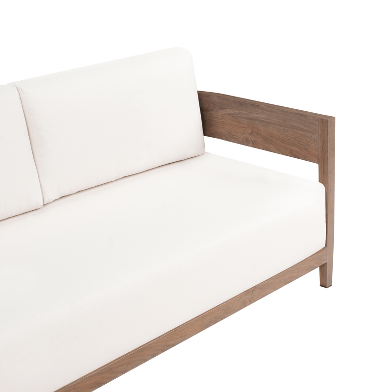 Utegrupp 2-sits Sampieri - ljusbeige - Utemöbler - Loungemöbler - Soffgrupp utomhus