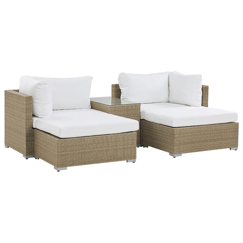 Utegrupp Noto - Off-White - Utemöbler - Loungemöbler - Soffgrupp utomhus