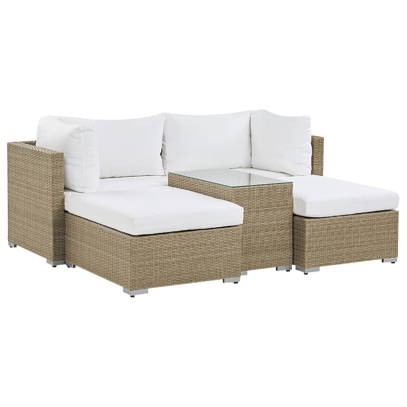Utegrupp Noto - Off-White - Utemöbler - Loungemöbler - Soffgrupp utomhus