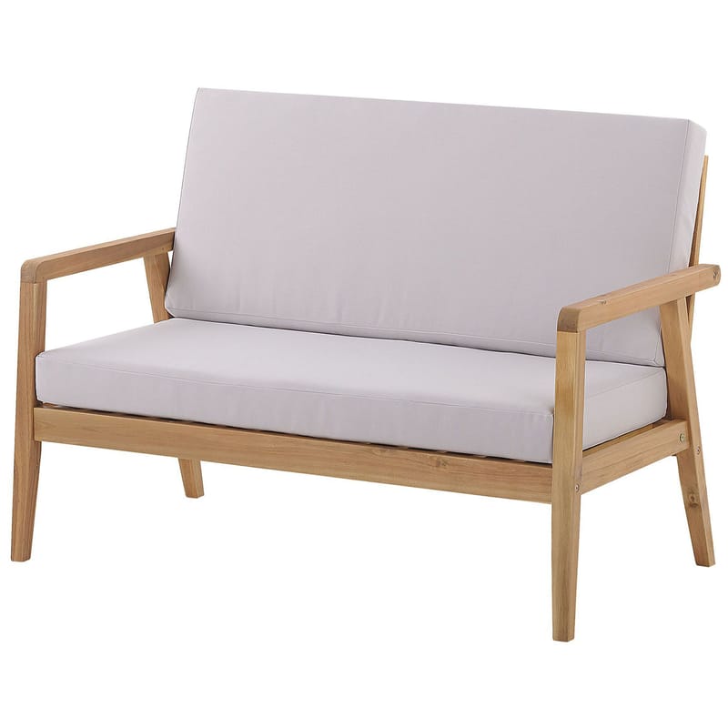 Utegrupp Pallano - taupe - Utemöbler - Loungemöbler - Soffgrupp utomhus
