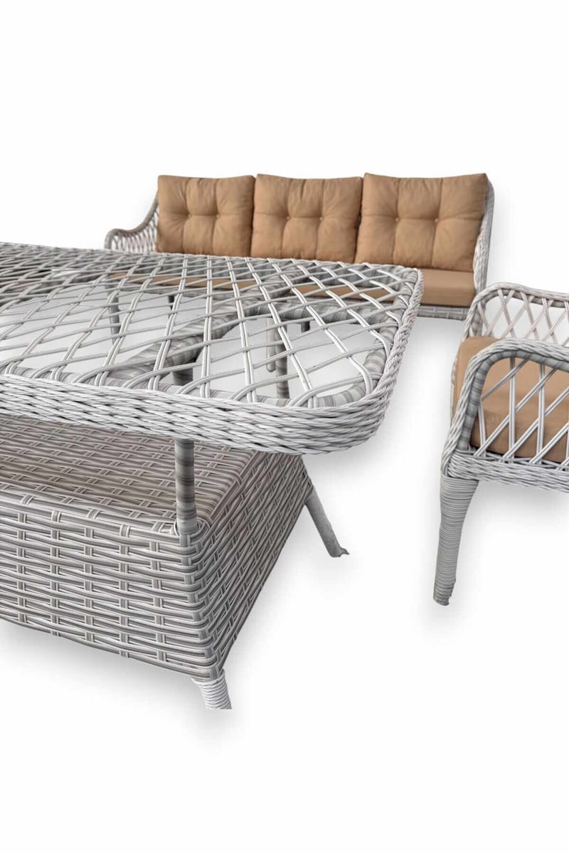Xalvo Loungegrupp Utomhus - Utemöbler - Loungemöbler - Soffgrupp utomhus