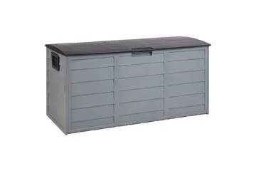 Låda Locarno Beige/grå - Beige/grå - Utemöbler - Dynförvaring & möbelskydd - Dynboxar & dynlådor