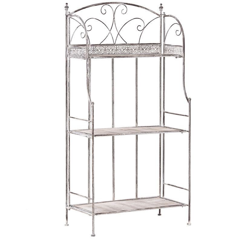 Hylla utomhus Villadose 60 cm, Grå