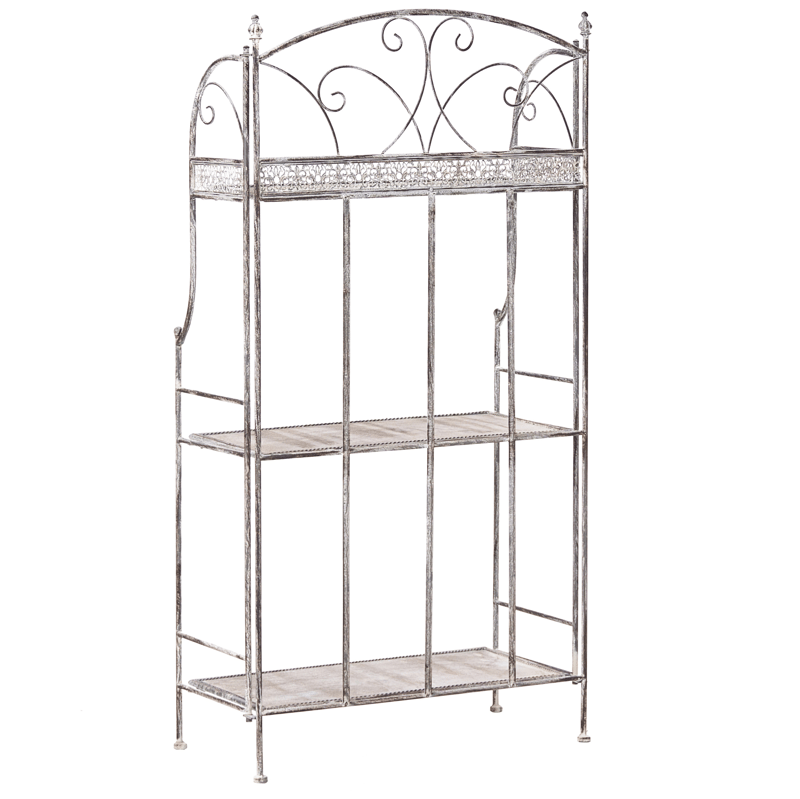 Hylla utomhus Villadose 60 cm - Grå - Utemöbler - Övrigt utemöbler - Tillbehör utomhus - Hyllor