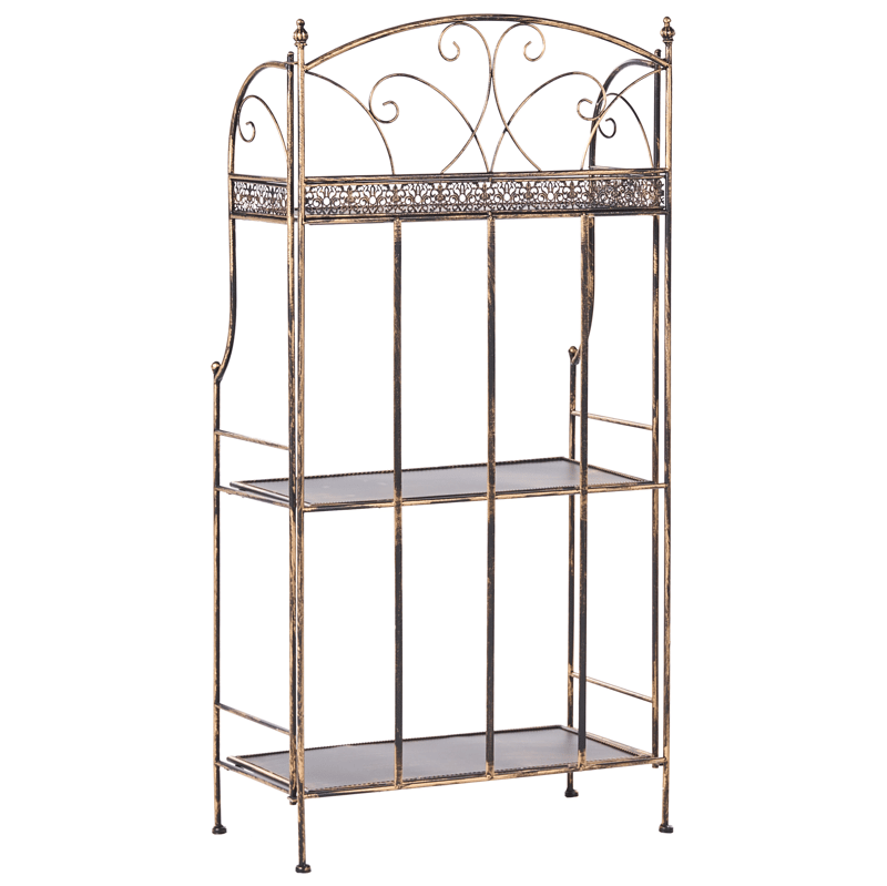 Hylla utomhus Villadose 60 cm - Svart - Utemöbler - Övrigt utemöbler - Tillbehör utomhus - Hyllor