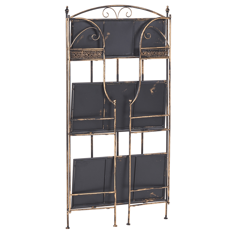 Hylla utomhus Villadose 60 cm - Svart - Utemöbler - Övrigt utemöbler - Tillbehör utomhus - Hyllor