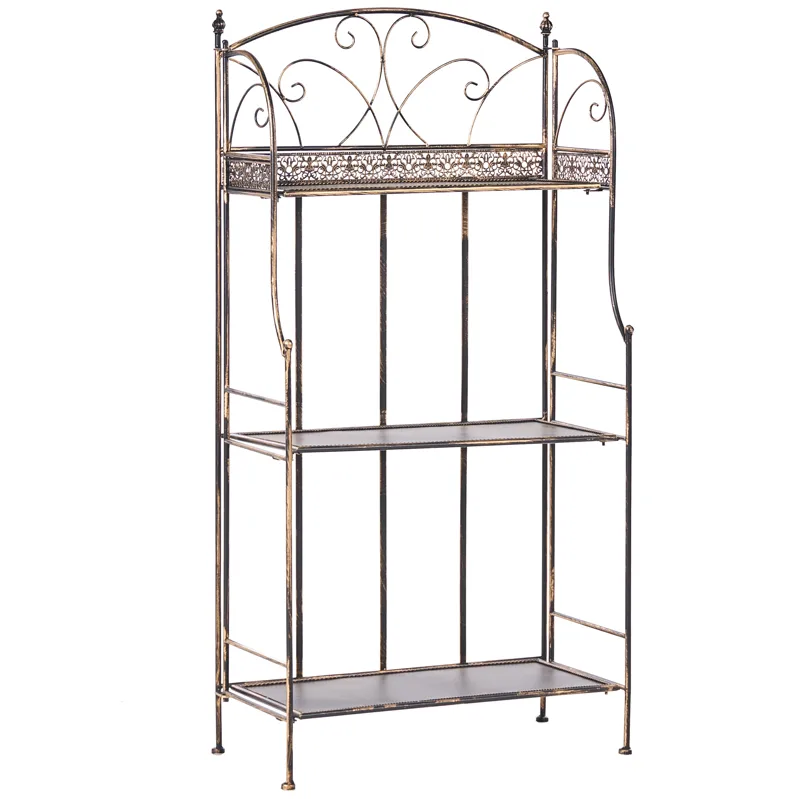 Hylla utomhus Villadose 60 cm, Svart