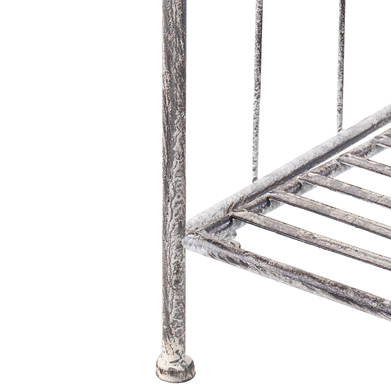 Hylla utomhus Visano 59 cm - Grå - Utemöbler - Övrigt utemöbler - Tillbehör utomhus - Hyllor