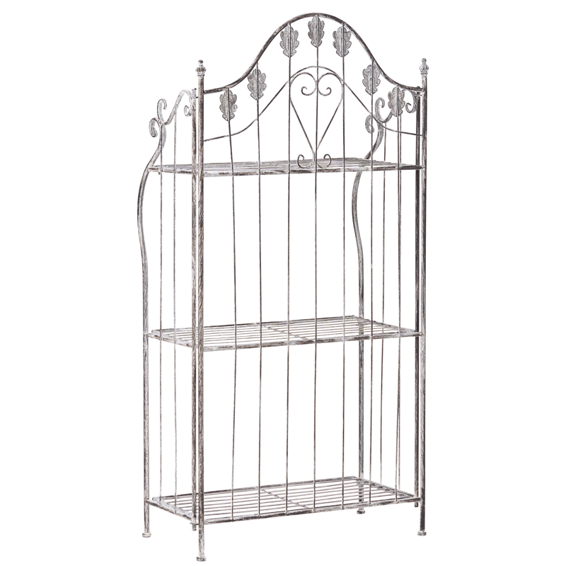 Hylla utomhus Visano 59 cm - Grå - Utemöbler - Övrigt utemöbler - Tillbehör utomhus - Hyllor