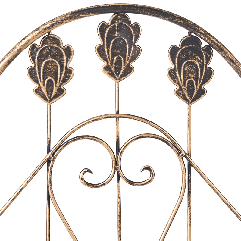 Hylla utomhus Visano 59 cm - Svart - Utemöbler - Övrigt utemöbler - Tillbehör utomhus - Hyllor